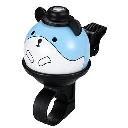 Dětský zvonek na odrážedlo FirstBIKE Myš modrá