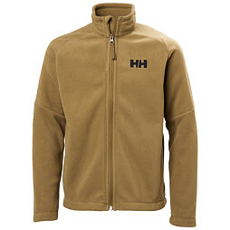 Dětská fleecová mikina Helly Hansen JR Daybreaker 2.0. jacket - sepia