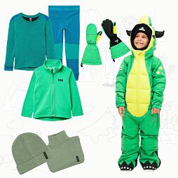 Dětský zimní outfit WeeDo Green Mondo