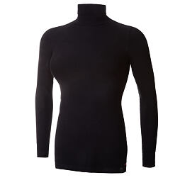 Dámské tričko BARIDI wear tenké DR Outlast® s rolákem - černé
