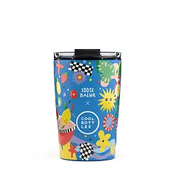Nerezový termohrnek Cool Bottles Xclusive! Eddie Baehr - Sunshine Fiesta třívrstvý 330 ml