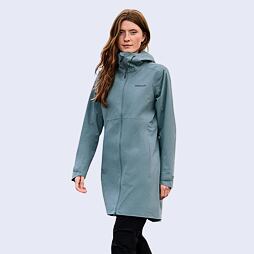 Dámská nepromokavá bunda Didriksons Bea parka factory blue