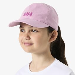 Dětská kšiltovka Helly Hansen K Logo Cap - pink lavender