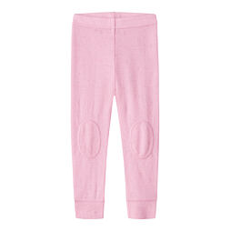 Dětské funkční kalhoty s merinem Name It Wang - coral blush
