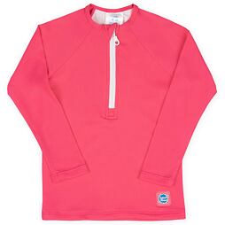 Dětské UV tričko Splash About dlouhý rukáv Pink neon