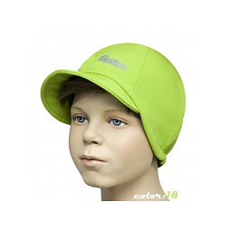 Dětská softshellová čepice Fantom bekovka limetka