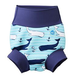 Dětské plenkové plavky Splash About Happy Nappy Velryba