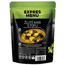 Žluté kari s tofu Expres menu 2 porce