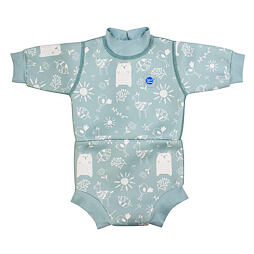 Dětské neoprénové UV body s krátkým rukávem Splash About Sunny Bear