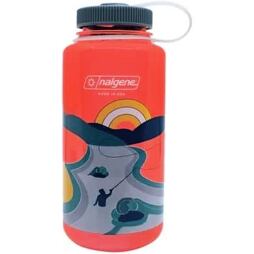 Lahev Nalgene Wide Mouth 1000 ml Retro pomegranate