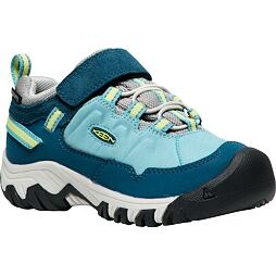 Dětské boty KEEN Targhee IV Low WP - reef waters/daiquiri green
