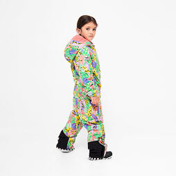 Dětská zimní rostoucí kombinéza WeeDo COSMO Candy Jungle