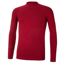 Juniorské tričko BARIDI wear smyk se stojáčkem Outlast® DR - scarlet