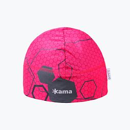 Dětská běžecká čepice Kama BW66 WINDSTOPPER - Růžová