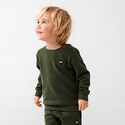 Dětská mikina Name it Vimo sweat bru - rifle green