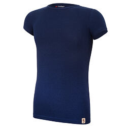 Dětské UV tričko BARIDI wear Outlast® Jr KR tenké - tm. modré
