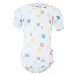 Dětské UV body Little Angel Outlast® tenké KR Kostičky - bleděmodré