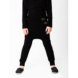 Dětské tepláky Drexiss Baggy black
