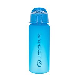 Lahev s brčkem LifeVenture Flip-Top Bottle 750 ml blue