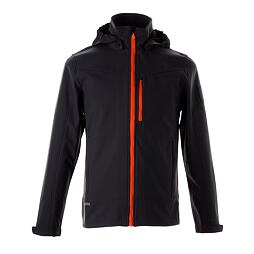 Pánská softshellová bunda Huppa Akiva dark gray