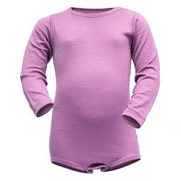 Dětské funkční body s merinem Devold Breeze iris tenké