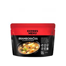 Bramboračka s lesními houbami Expres menu 1 porce