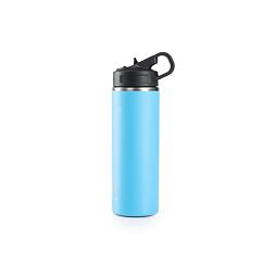Termolahev s vyklápěcím brčkem GSI Outdoors Microlite Straw Top 710 ml sapphire
