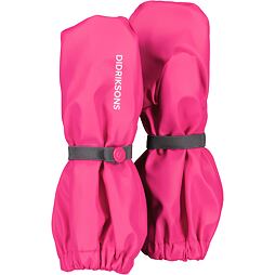 Dětské zateplené rukavice do deště Didriksons Pileglove true pink