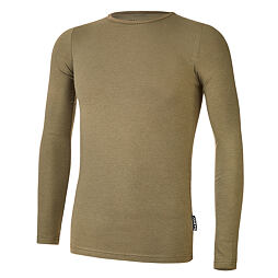 Juniorské UV tričko Little Angel Outlast® tenké DR - khaki