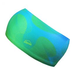 Funkční čelenka dvouvrstvá Drexiss s fleecem Bubble - green - zateplená