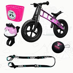 Set pro malé cyklisty – růžový