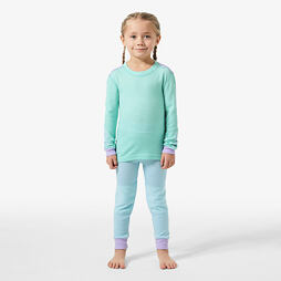 Dětské termoprádlo Helly Hansen K Lifa Merino set - lagoon