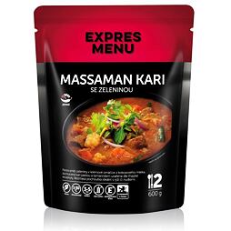 Massaman kari se zeleninou Expres menu 2 porce