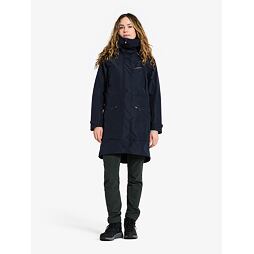 Dámská nepromokavá bunda Didriksons Ilma parka dark night blue