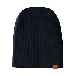 Dětská čepice Name It Mex beanie - dark sapphire