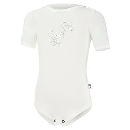 Dětské UV body Little Angel Outlast® tenké KR - bílá káva