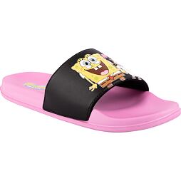 Pantofle Coqui Slipso dk. pink / black SB