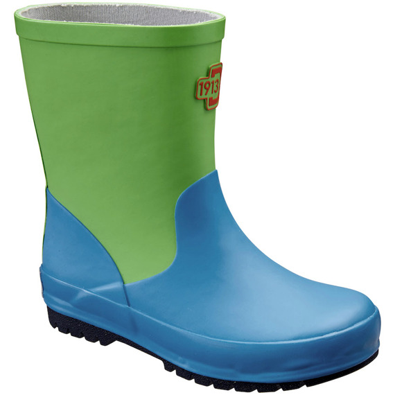 Dětské holínky Didriksons Milaj sharp blue/island green