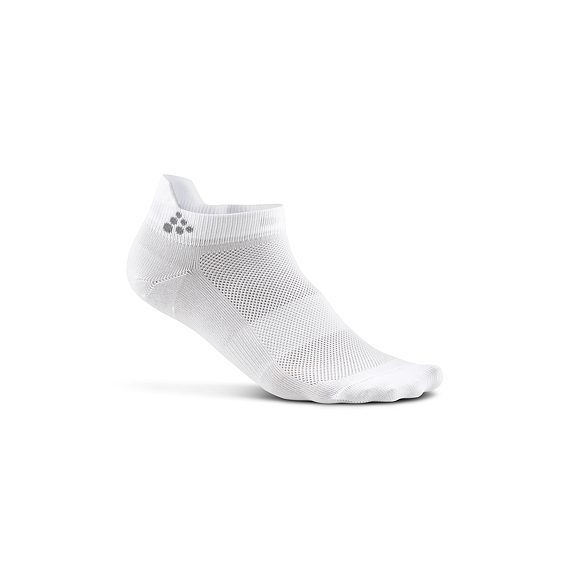 Ponožky Craft Shaftless 3-pack - bílé
