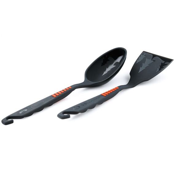 Kompaktní kuchyňské nářadí GSI Outdoors Pack spoon/spatula set