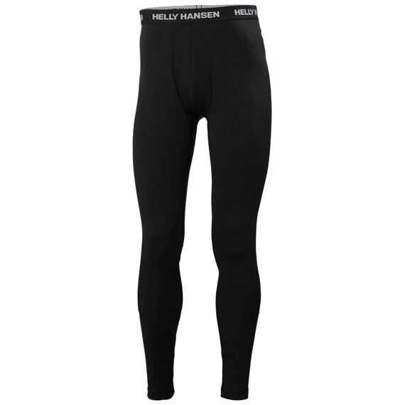 Pánské termo kalhoty Helly Hansen Lifa Merino Midweight black