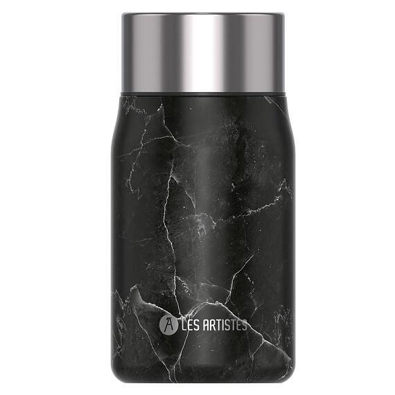 Termonádoba Les Artistes Foodjar 700ml Black Marble