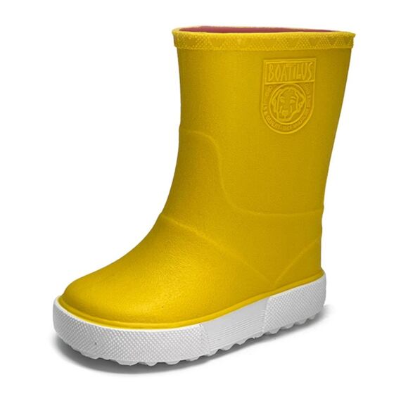 Dětské holínky Boatilus Nautic yellow/white