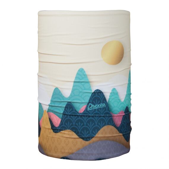 Dětský funkční nákrčník Drexiss Rainbow mountain