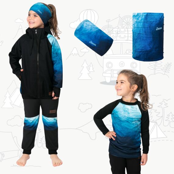 Dětský softshellový outfit Ocean