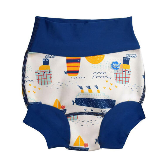 Dětské plenkové plavky Splash About Happy Nappy Tug Boats