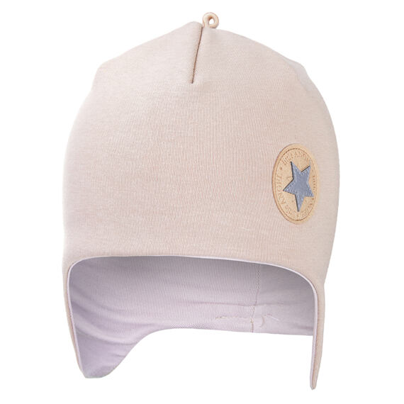 Dětská čepice laponka Little Angel Outlast® podšitá - béžová/pearl