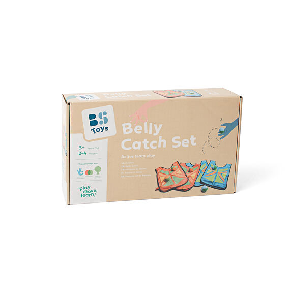Chytání míčků na vestu BS Toys Belly Catch Set - venkovní hra