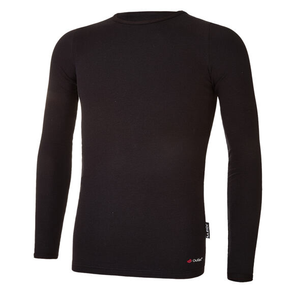 Juniorské tričko BARIDI wear Outlast® DR smyk - černá