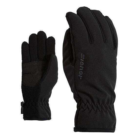 Dětské fleecové rukavice Ziener Limport Jr black - prstové